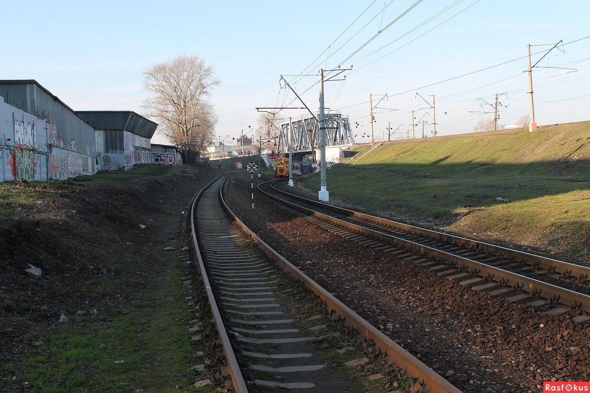 Железная дорога в районе Марьина Роща