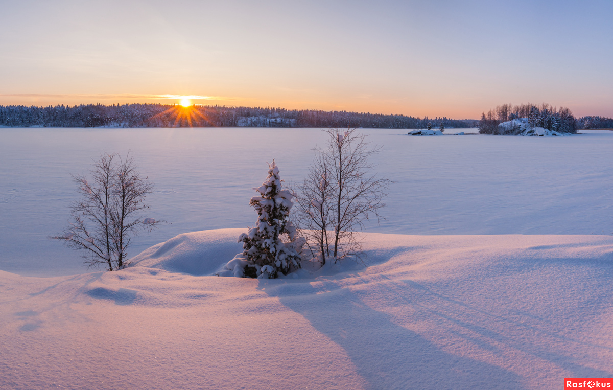 Новая Ладога Ленинградская область зимой
