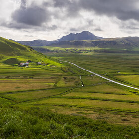 Исландия. Дорога к гейзерам.