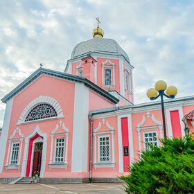 Воскресенско-Ильинский храм. город Курск