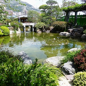 Японский сад в Монте-Карло