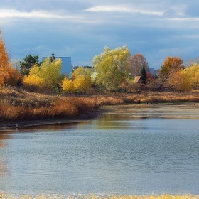 Осень у озера Нанаево.
