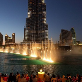 Дубайские фонтаны...