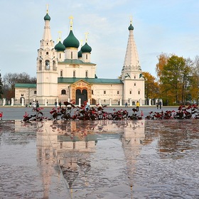 Осенний Ярославль после дождя