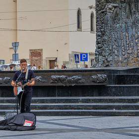 Музыканты на улицах города