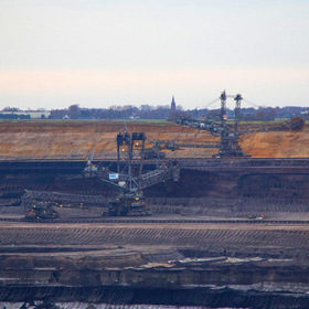 Открытая добыча угля