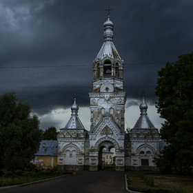 остатки монастыря в Новгороде