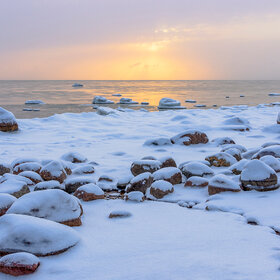 Январь на Финском заливе.