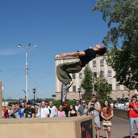 Российско-германский уличный фестиваль в Нижнем Новгороде.