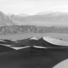 Песчаные дюны. Долина Смерти.
