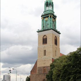 Германия. Берлин. Церковь Святой Марии (Мариенкирхе; нем. St. Marienkirche Berlin).