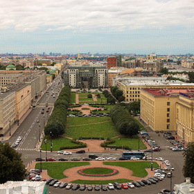 Санкт-Петербург, площадь Растрелли