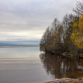 Октябрь на Белом озере.