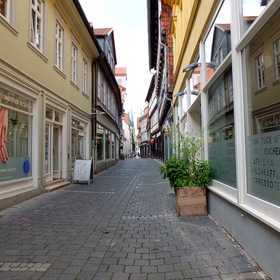 Городские улочки Quedlinburg