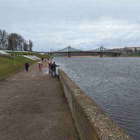 река Волга в Твери