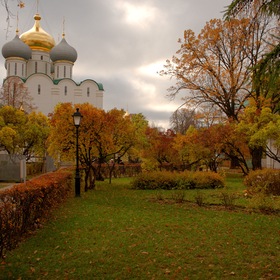 Новодевичий монастырь. Осень.