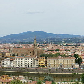 Флоренция со смотровой площадки