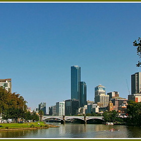 Мельбурн на реке Ярра