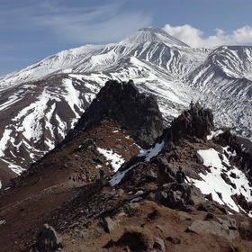 Вид с горы Верблюд (Авачинский перевал)