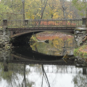 Осенний  мостик
