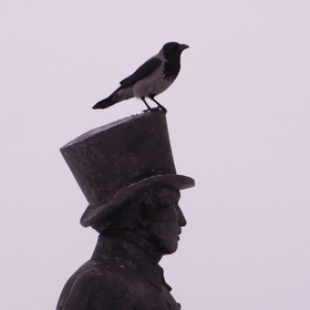 Пушкин и ворона