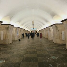 станция метро "Проспект Мира"(Калужско-Рижская линия)