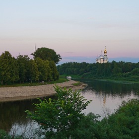 Река Вологда и Софийский Собор