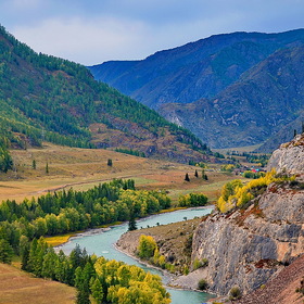 Река Чуя. Горный Алтай.