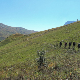Фишт-Оштеновский горный узел - островок спокойствия на Кавказе.