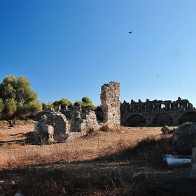 Развалины древнего города