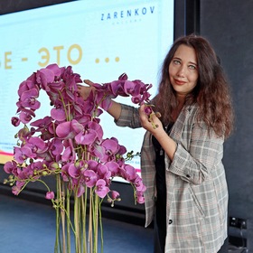 Певица Татьяна Волкова в Zarenkov Gallery.