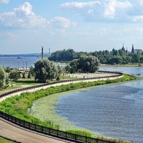 Стрелка рек Волга и Которосль