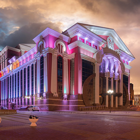 Государственный музыкальный театр имени И. М. Якушева. Город Саранск (Россия)