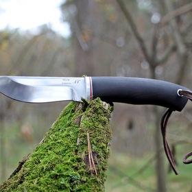 Нож "Грибник 2". Производитель -  ООО "Арсенал Групп" (г. Ворсма), сталь - 95Х18 кованая, ручка - граб.