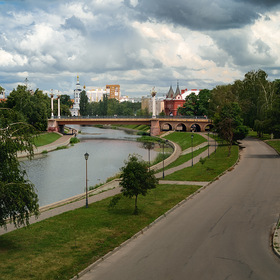 Орёл. Вид с Тургеневского моста.