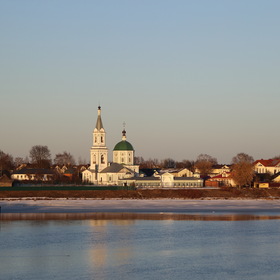 Весенняя Волга в Твери