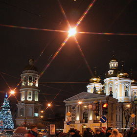 В канун Старого-Нового года в Санкт-Петербурге