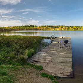 Озеро Чёрное, Вологодская область...