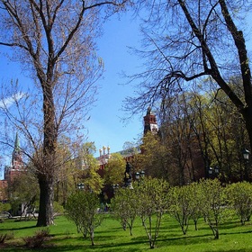 Александровский сад (Нижний парк).