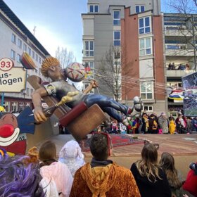 Carnival Impressions in "MAINZ" City on the RHINE River in February 2023