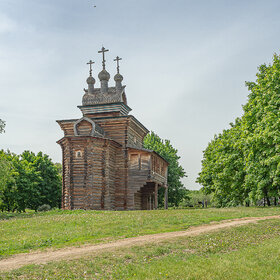 Деревянная архитектура. Церковь Георгия Победоносца