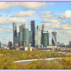 Панорамы Москвы. Москва-Сити