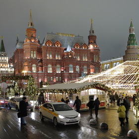 Рождественские гуляние в Москве 20 19 - 2020 в Москве.