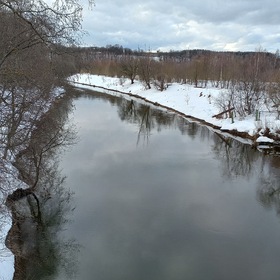 река Истра в окрестностях Новоиерусалимского монастыря
