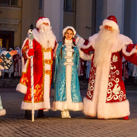 Парад Дедов Морозов 2017
