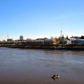 Волга после ледохода