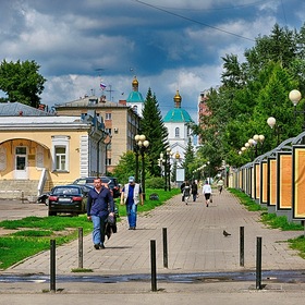 Улица Тарская. Омск