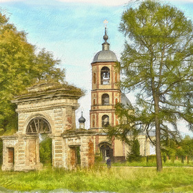 Храм в честь Святой Животворящей Троицы. 1765г.