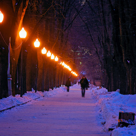 Зимний вечер