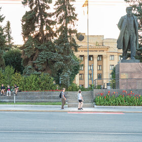Площадь Республики, г. Чебоксары.